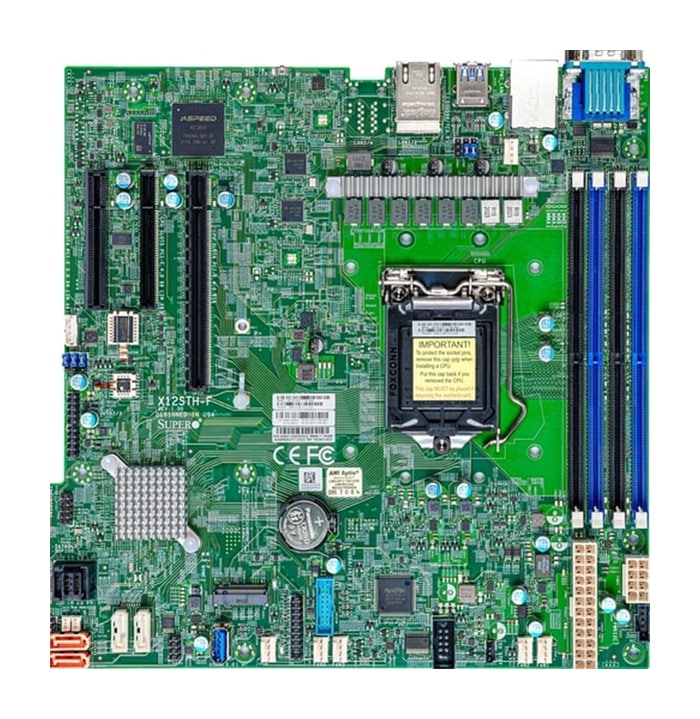Supermicro Intel Xeon E-2300 Micro-ATX Motherboard