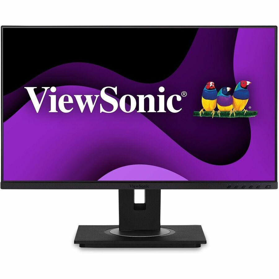ViewSonic VG245 24 Inch IPS 1080p Monitor Designed for Surface with advanced ergonomics, 60W USB C, HDMI and DisplayPort