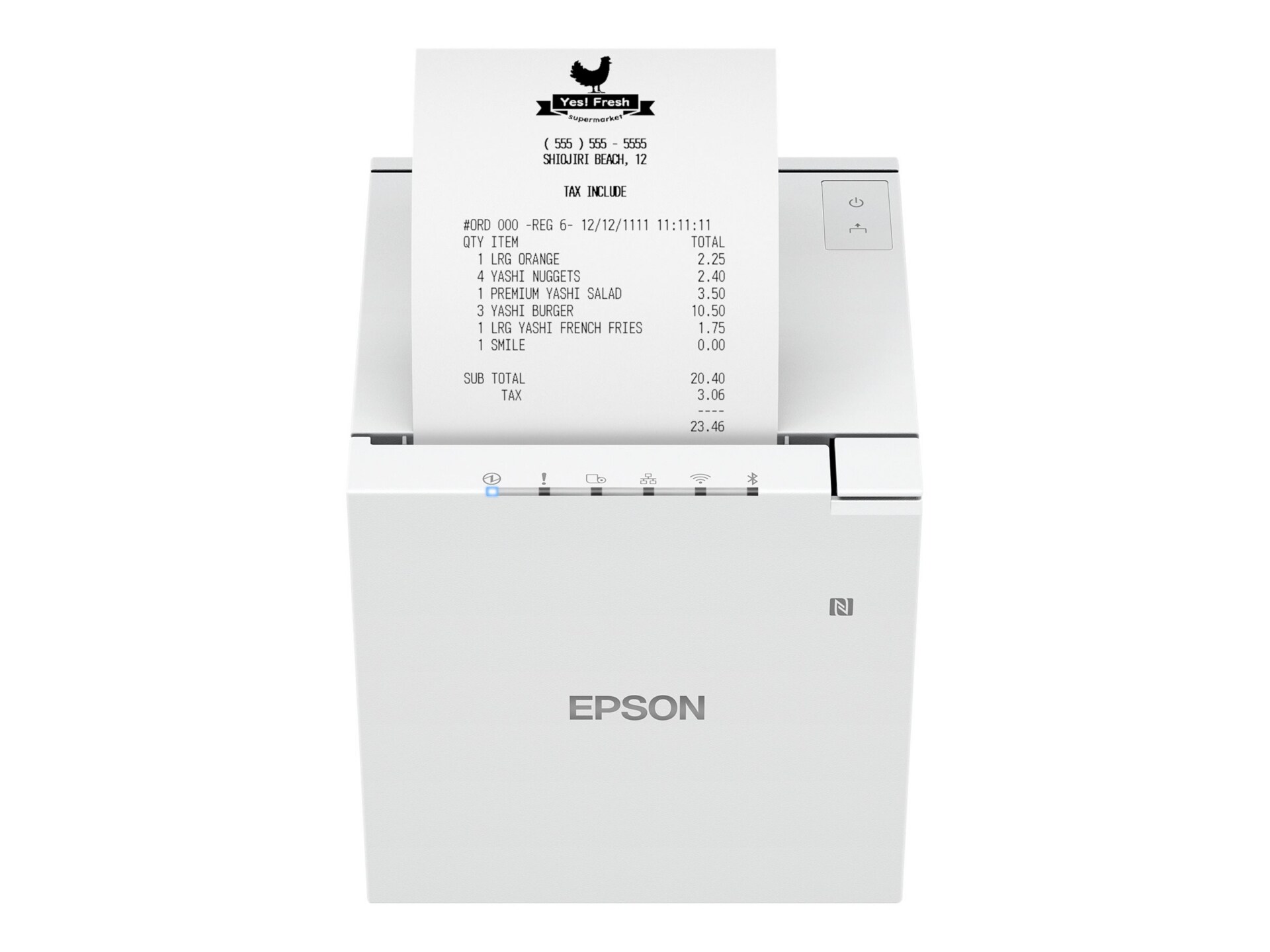 Epson OmniLink TM-M50II Thermal Receipt Printer - White