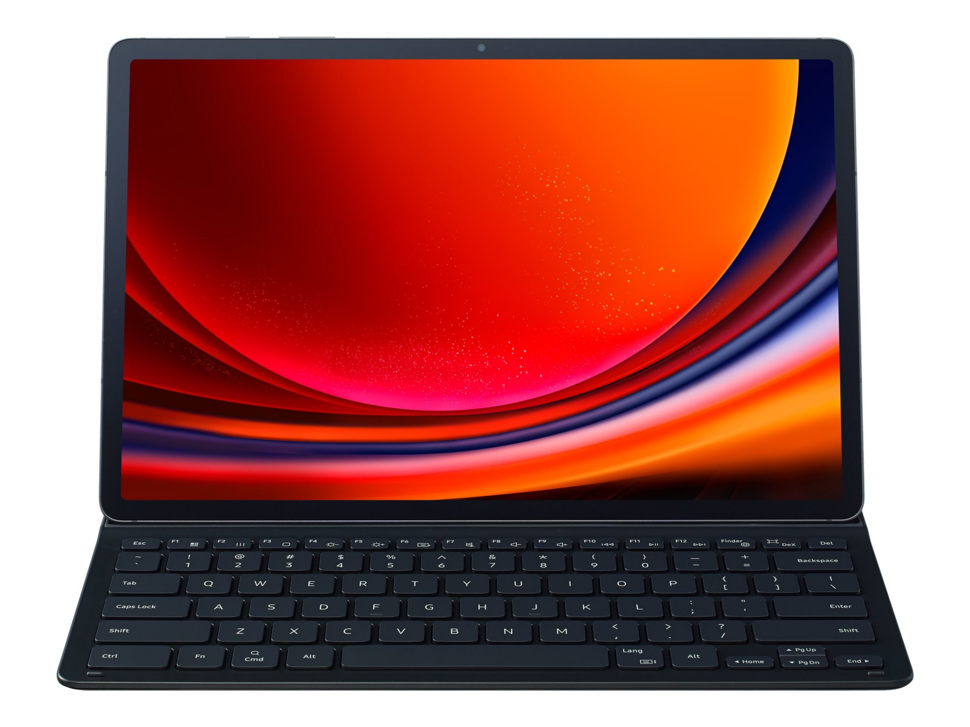 Samsung EF-DX810 - keyboard and folio case (book cover) - Slim - black Input Device