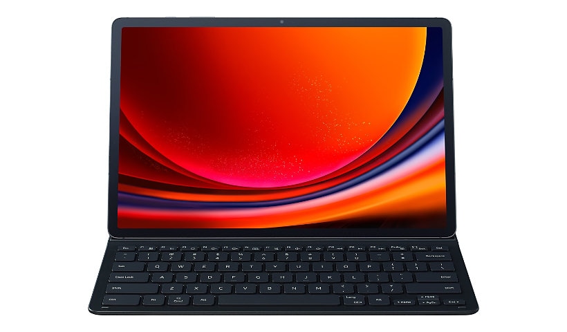 Samsung EF-DX810 - clavier et étui (couverture de livre) - Mince - noir