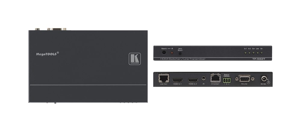 Kramer 2x1 HDMI Switchable Transmitter with Ethernet