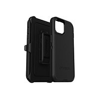 OtterBox Defender Carrying Case (Holster) Apple iPhone 15, iPhone 14, iPhone 13 Smartphone - Black