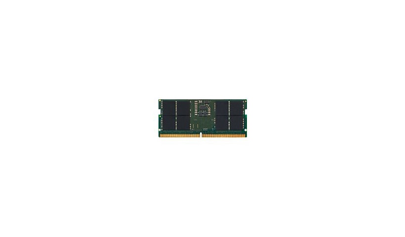 Kingston - DDR5 - kit - 32 Go: 2 x 16 Go - SO DIMM 262 broches - 5600 MHz / PC5-44800 - mémoire sans tampon