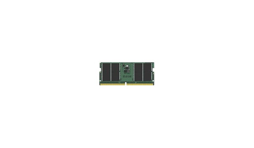 Kingston - DDR5 - kit - 64 Go: 2 x 32 Go - SO DIMM 262 broches - 5600 MHz / PC5-44800 - mémoire sans tampon