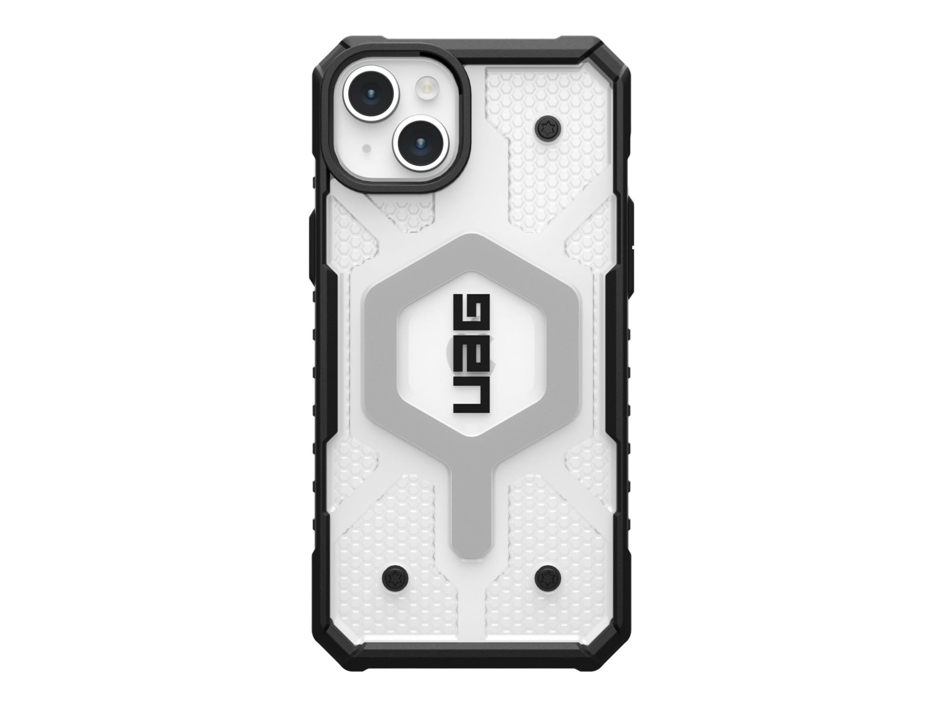 UAG Rugged case for Apple iPhone 15 Plus - Pathfinder Series with MagSafe - Clear/Black