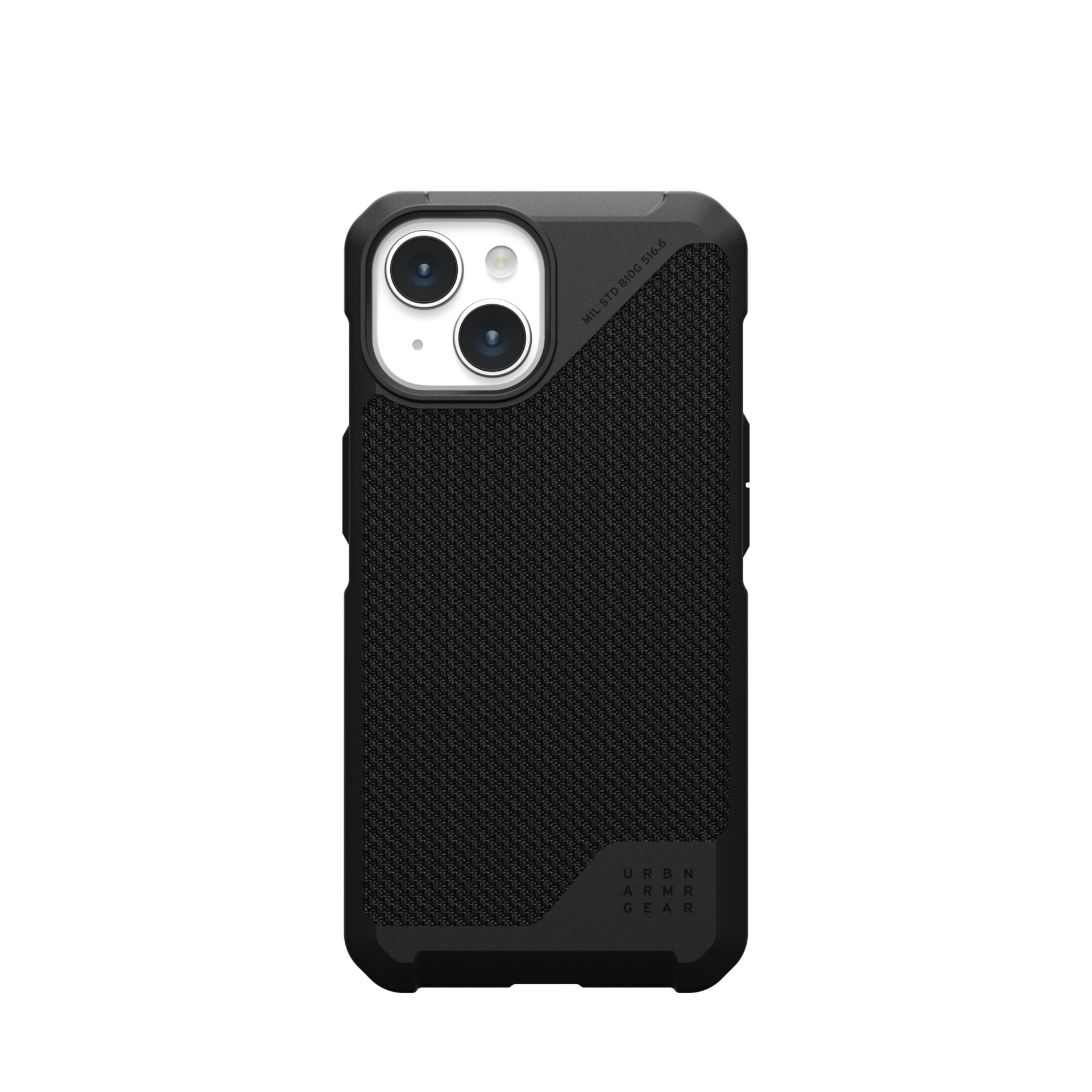 UAG Rugged case for Apple iPhone 15 - Metropolis Series with MagSafe - Kevlar Black