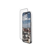 UAG Rugged Glass Screen Shield Plus for Apple iPhone 15 Pro - Clear/Black -