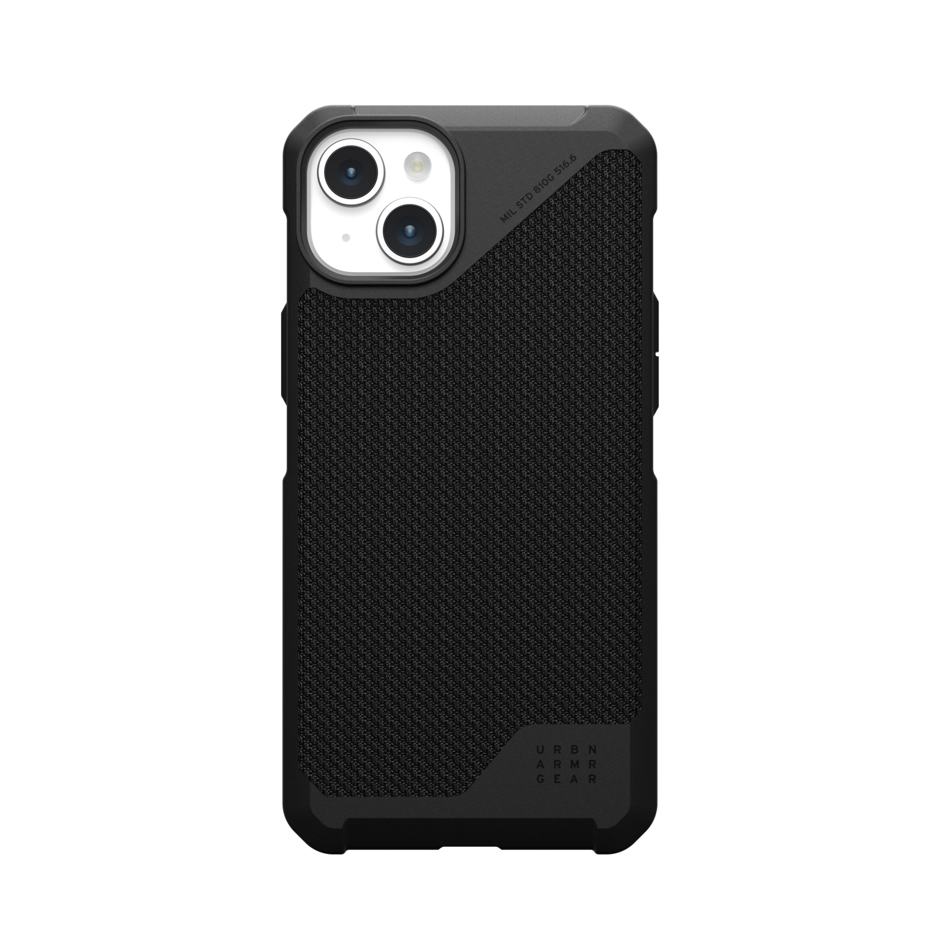 UAG Rugged case for Apple iPhone 15 Plus - Metropolis Series with MagSafe - Kevlar Black