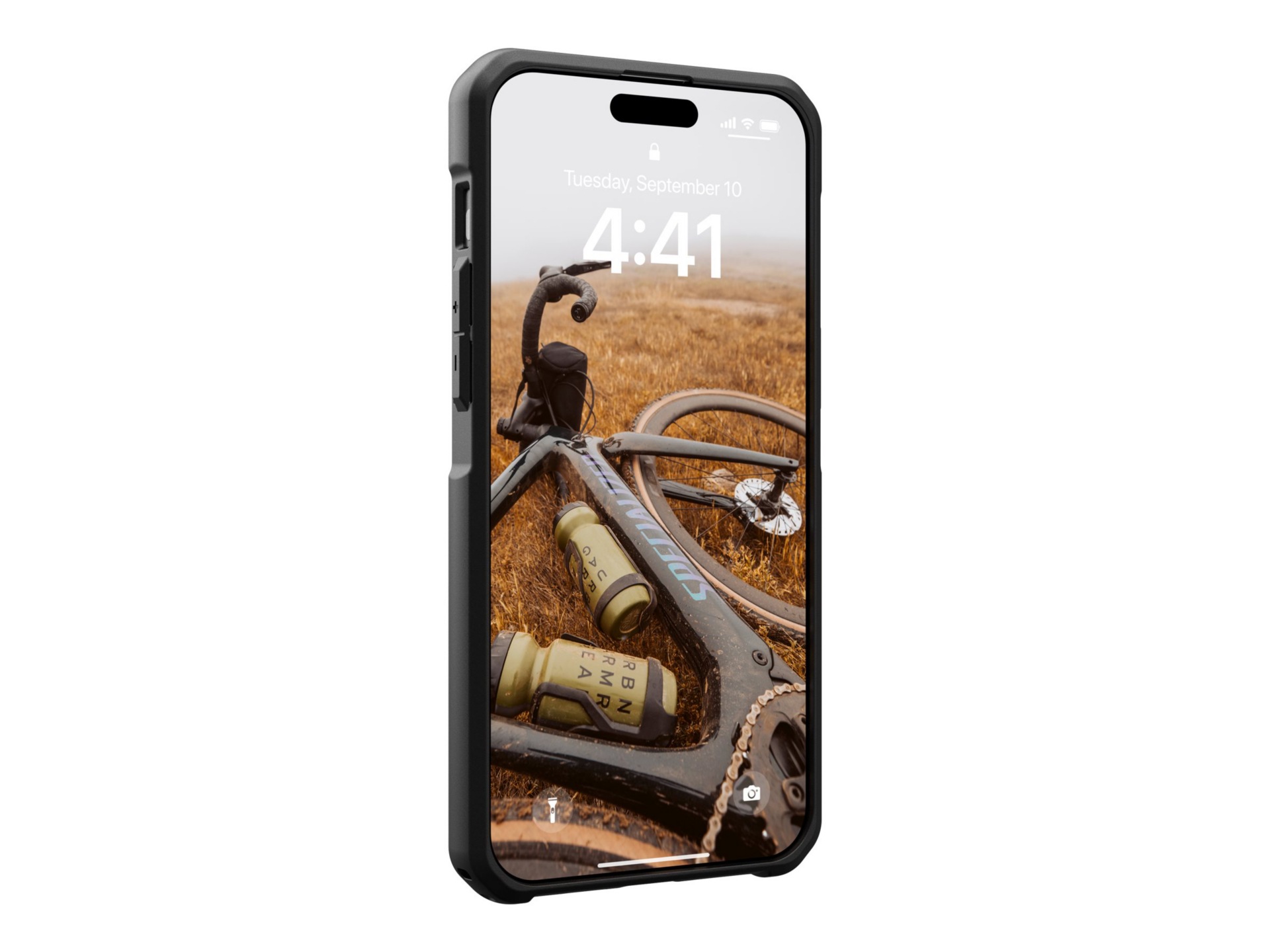 Thumbnail 4 of 16 for UAG Rugged case for Apple iPhone 15 Pro Max - Metropolis Series with MagSafe - Kevlar Black