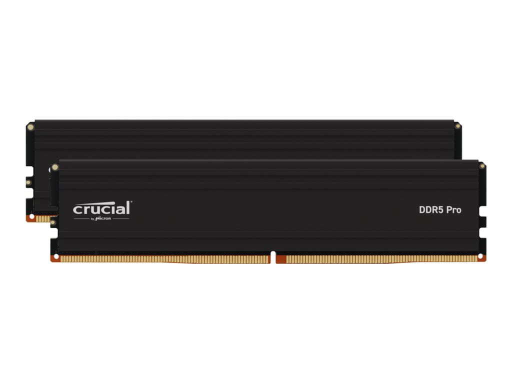 Crucial - DDR5 - kit - 48 GB: 2 x 24 GB - DIMM 288-pin - 6000 MHz / PC5-48000 - unbuffered