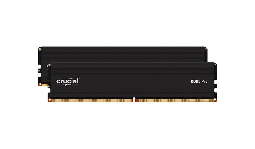 Crucial - DDR5 - kit - 48 GB: 2 x 24 GB - DIMM 288-pin - 6000 MHz / PC5-48000 - unbuffered