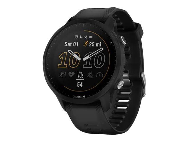 Garmin Forerunner 955 Sport Watch - 33 mm Black Case w Black Strap