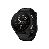 Garmin Forerunner 955 Sport Watch - 33 mm Black Fiber-Reinforced Polymer Case with Black Silicone Strap - 32 GB