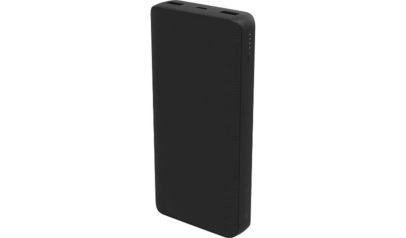 mophie power boost XL 20K mAh Portable battery USB-A and USB-C inputs-Black