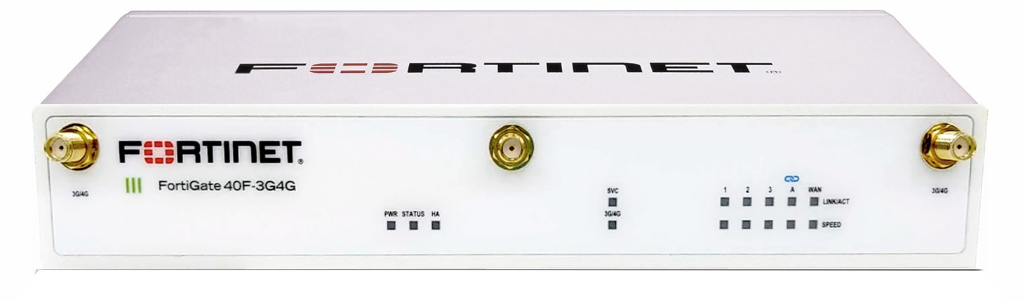 Fortinet FortiGate 40F-3G4G-USG Firewall Security Appliance with Hardware Plus Protection