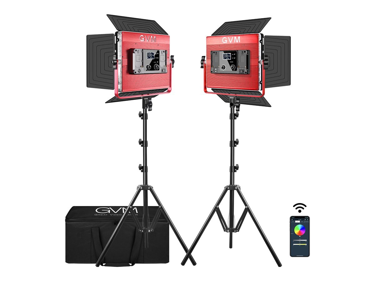 GVM 1200D continuous light kit