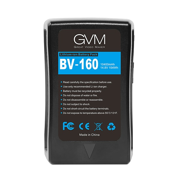 GVM BV-160 D-Tap and DC Output Battery with Charger