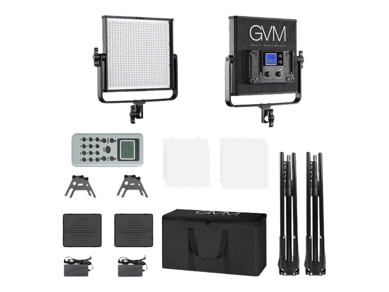 GVM 672S Bi-Color continuous light kit
