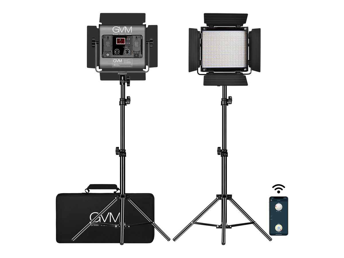 GVM GVM-480LS continuous light kit