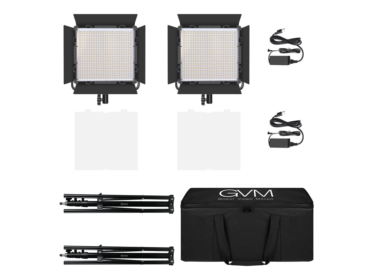 GVM 520S - 2-Light Kit - continuous light kit