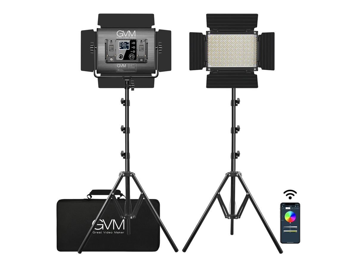 GVM GVM-1000D continuous light kit