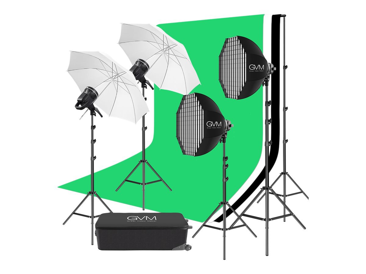 GVM P80S continuous light kit