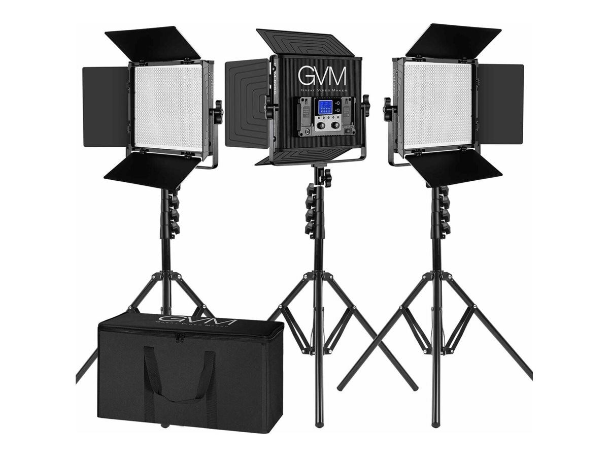 GVM GVM-896S continuous light kit