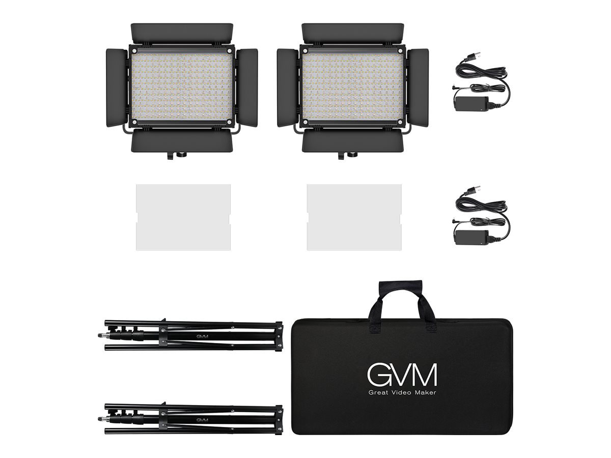 GVM 680RS - 2-Light Kit - continuous light kit