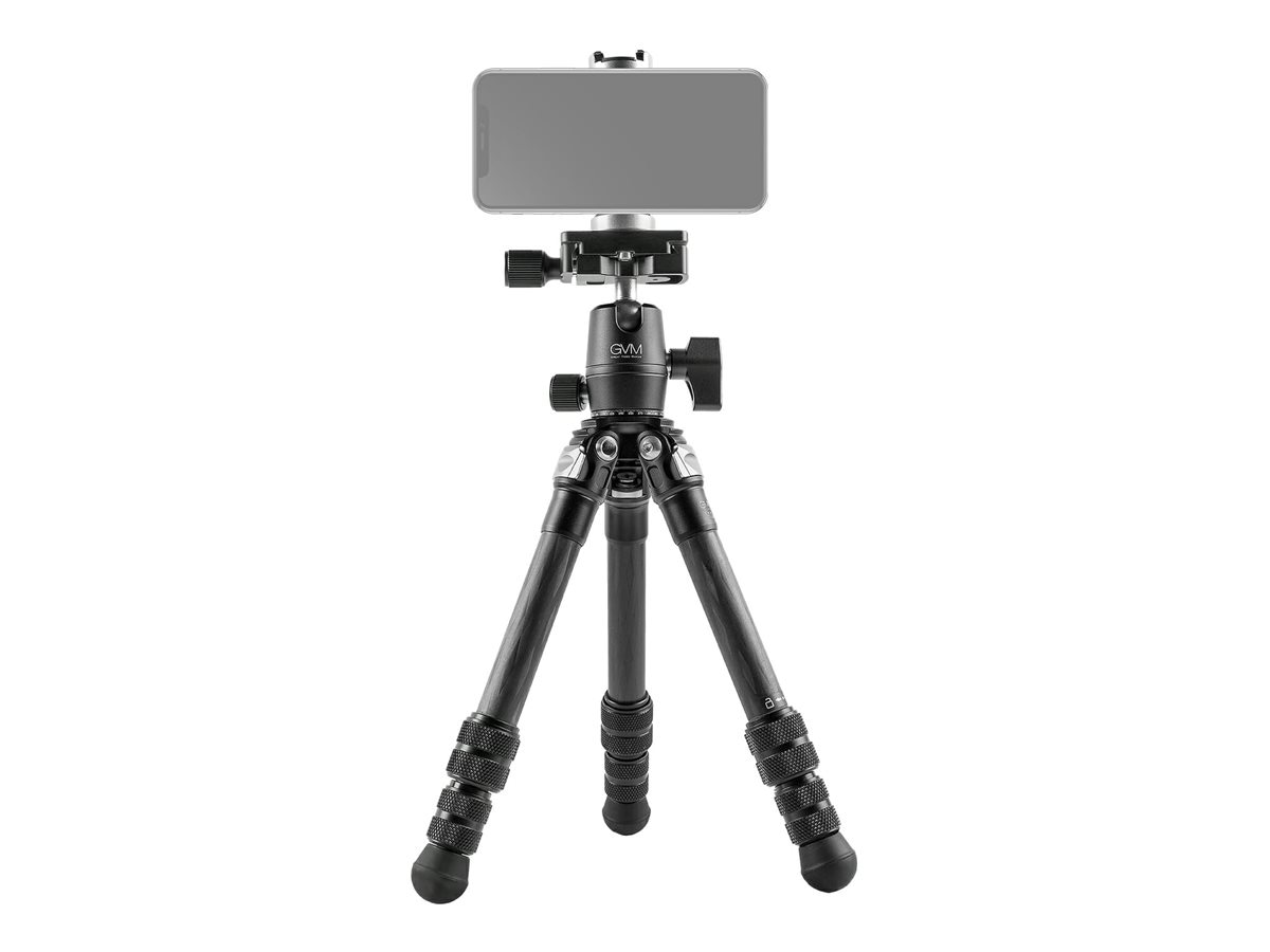 GVM JJ-G265 mini tripod - camera, carbon fiber