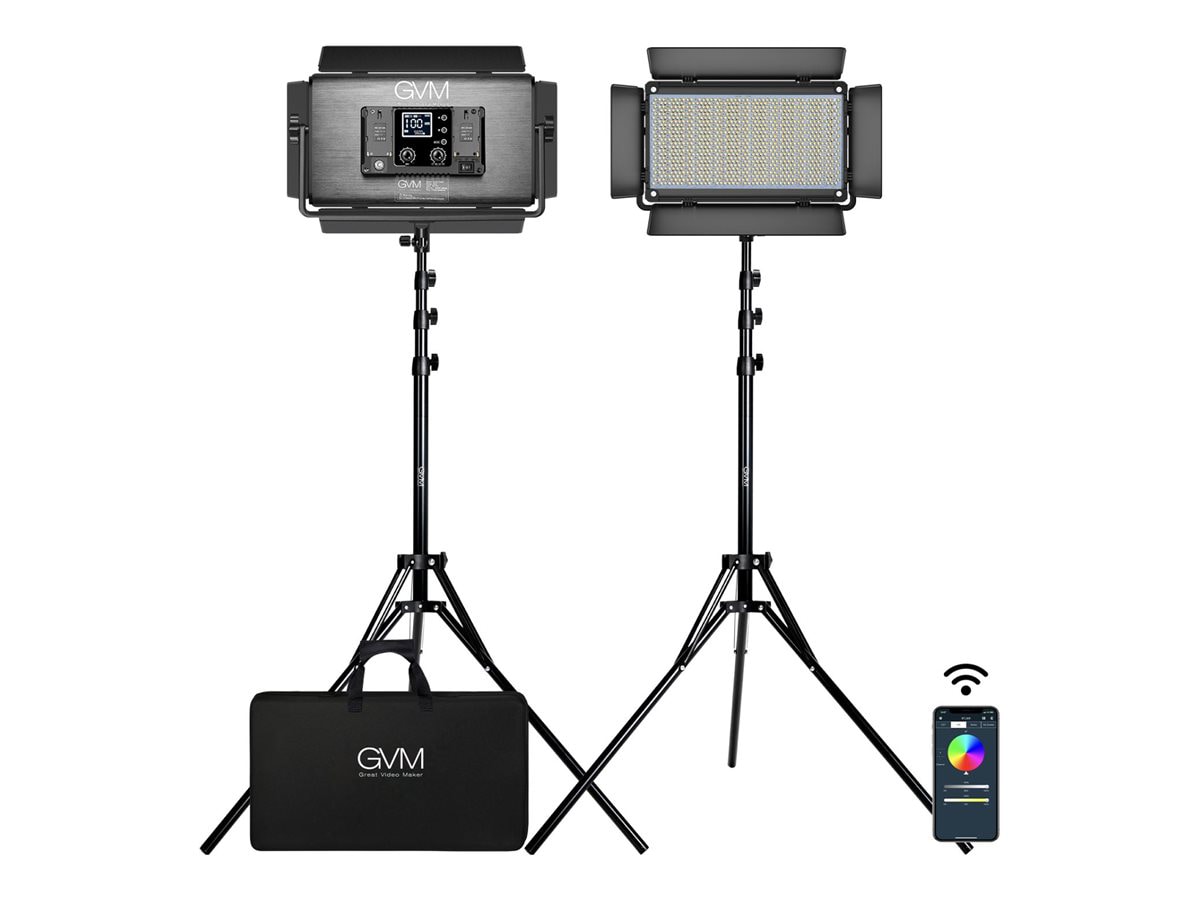 GVM 1500D continuous light kit