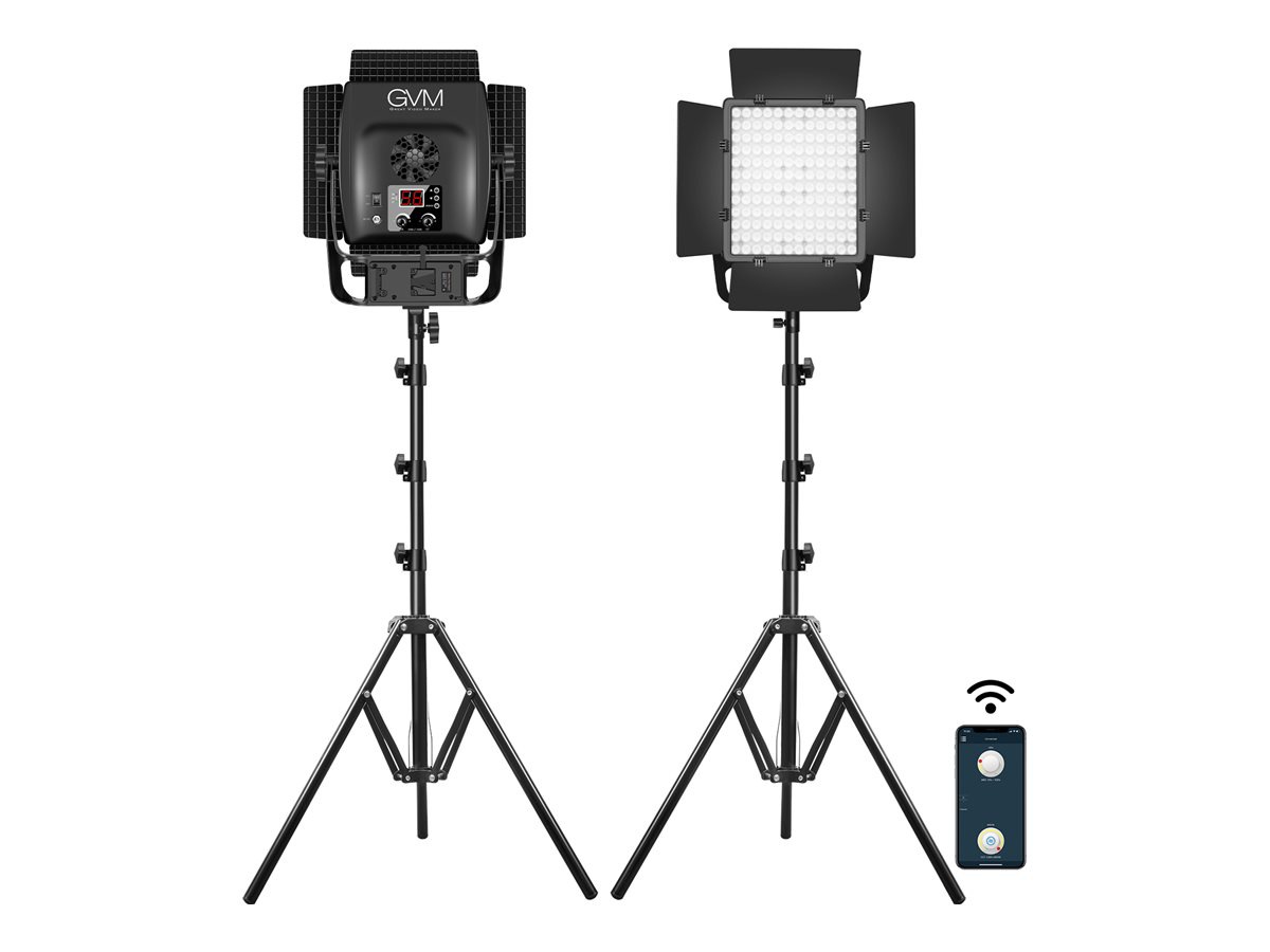 GVM LT100S continuous light kit