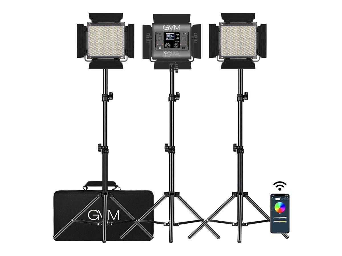 GVM 850D continuous light kit