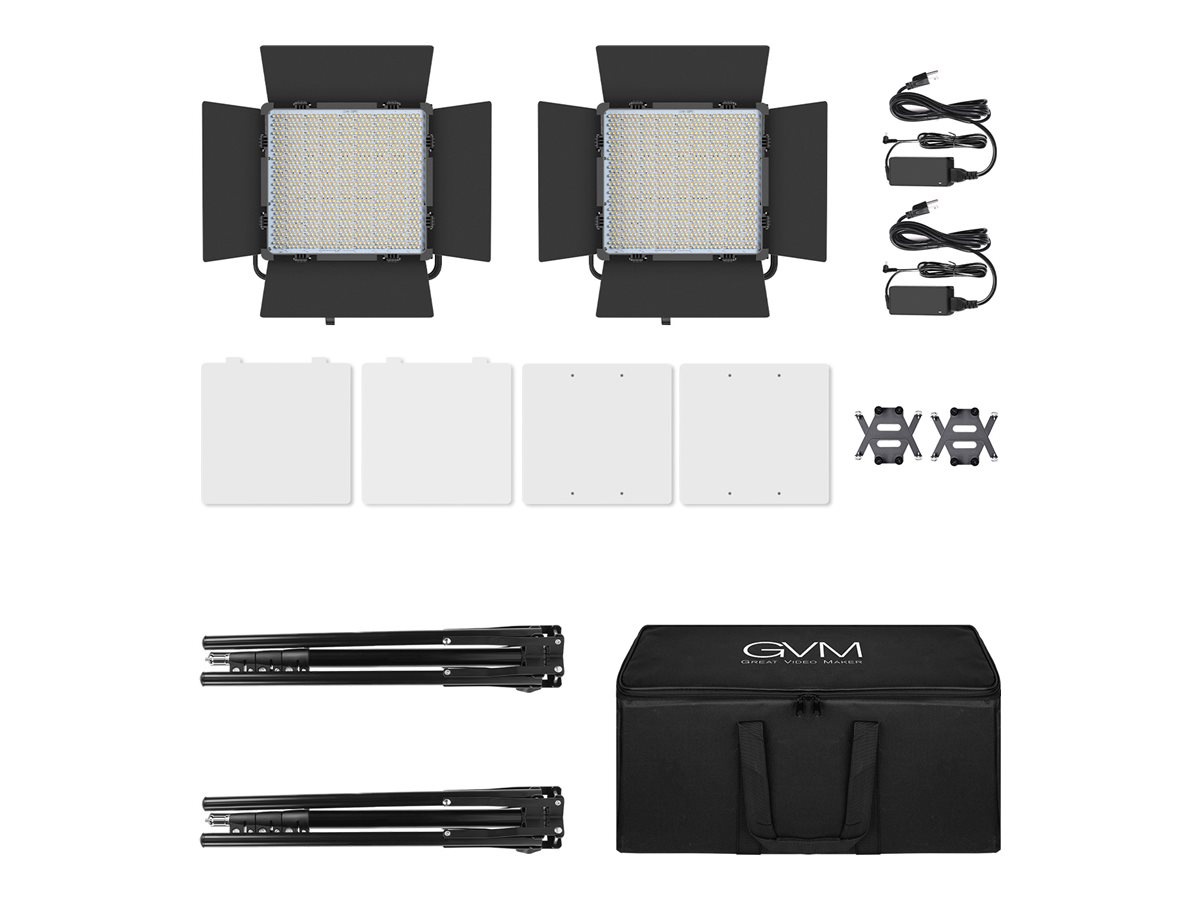 GVM 50RS - 2-Light Kit - continuous light kit