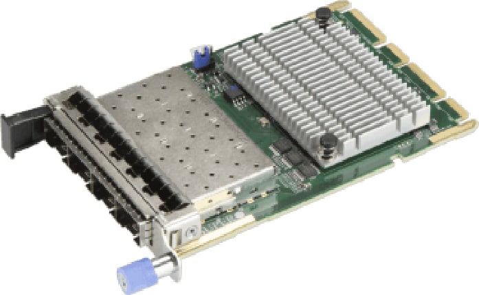 Supermicro 4-Port 10GbE SFP+ Ethernet Adapter Card