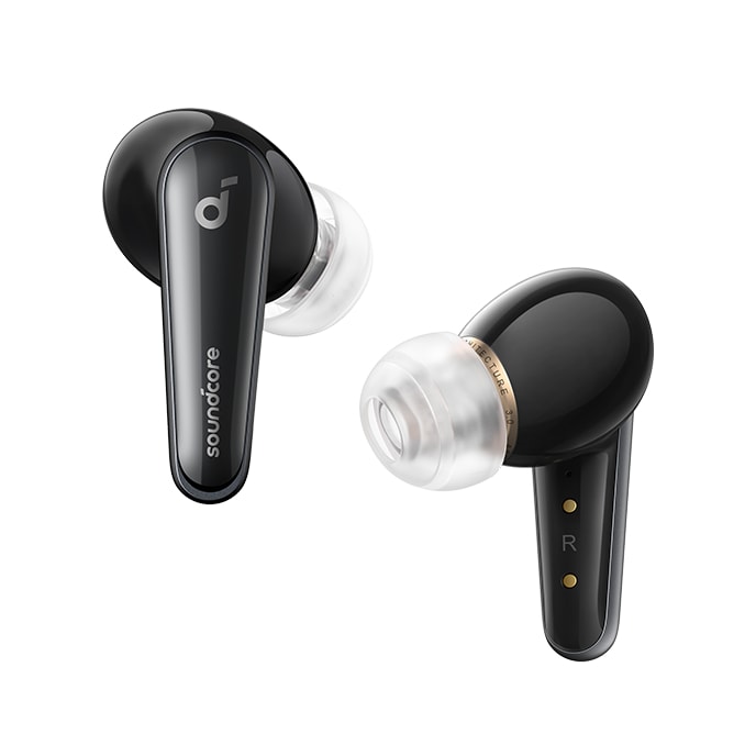 Anker Soundcore Liberty 4 Wireless Earbuds with Premium Sound and Spatial Audio - Midnight Black