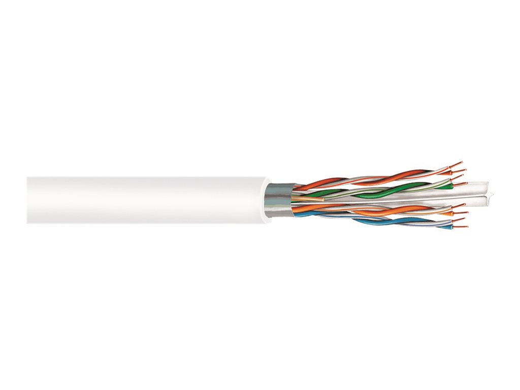 Uniprise CS34P - bulk cable - 1000 ft - white