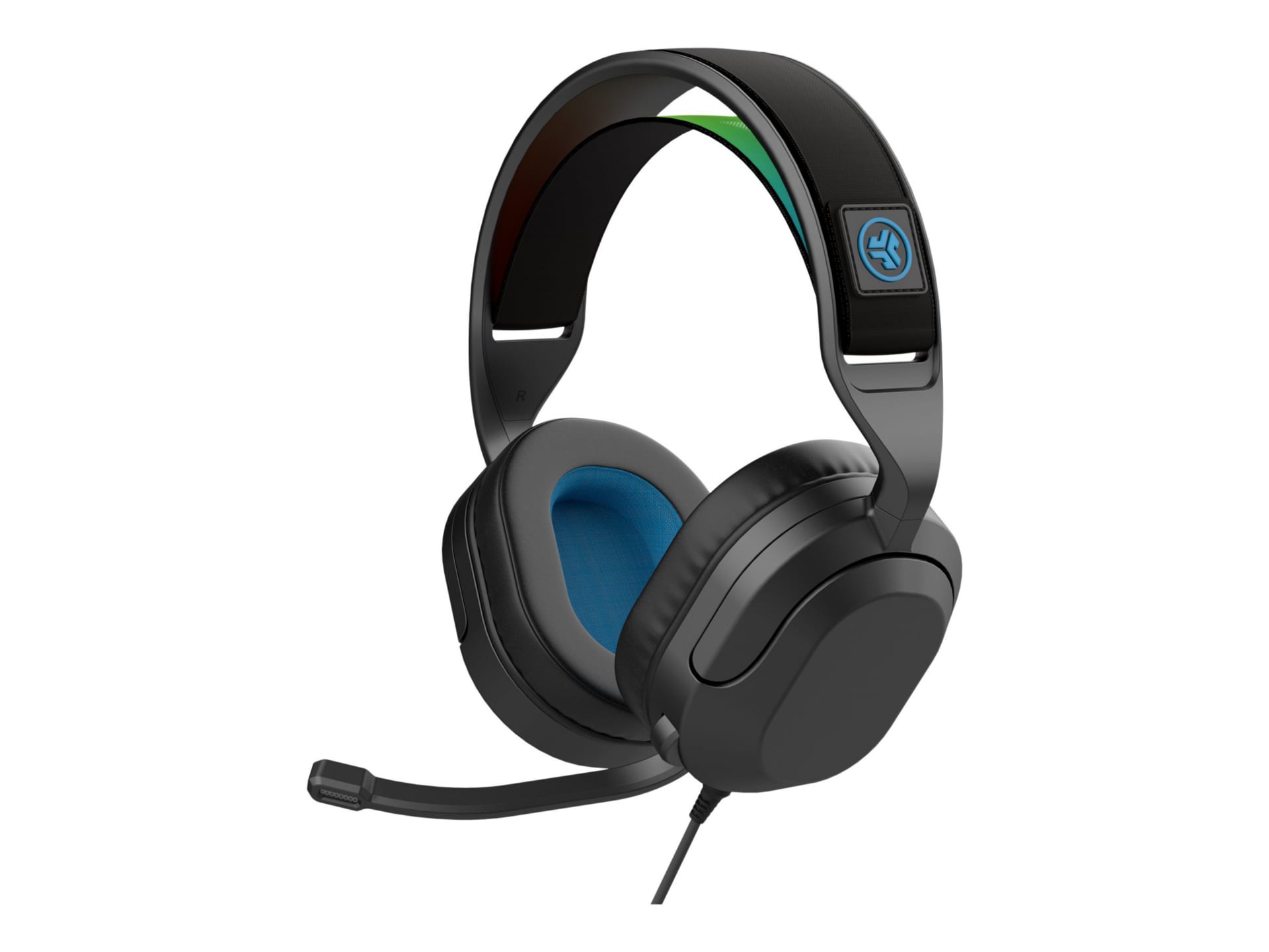 JLab Nightfall Gaming Headset - Wired - Dual - With Mic - Black