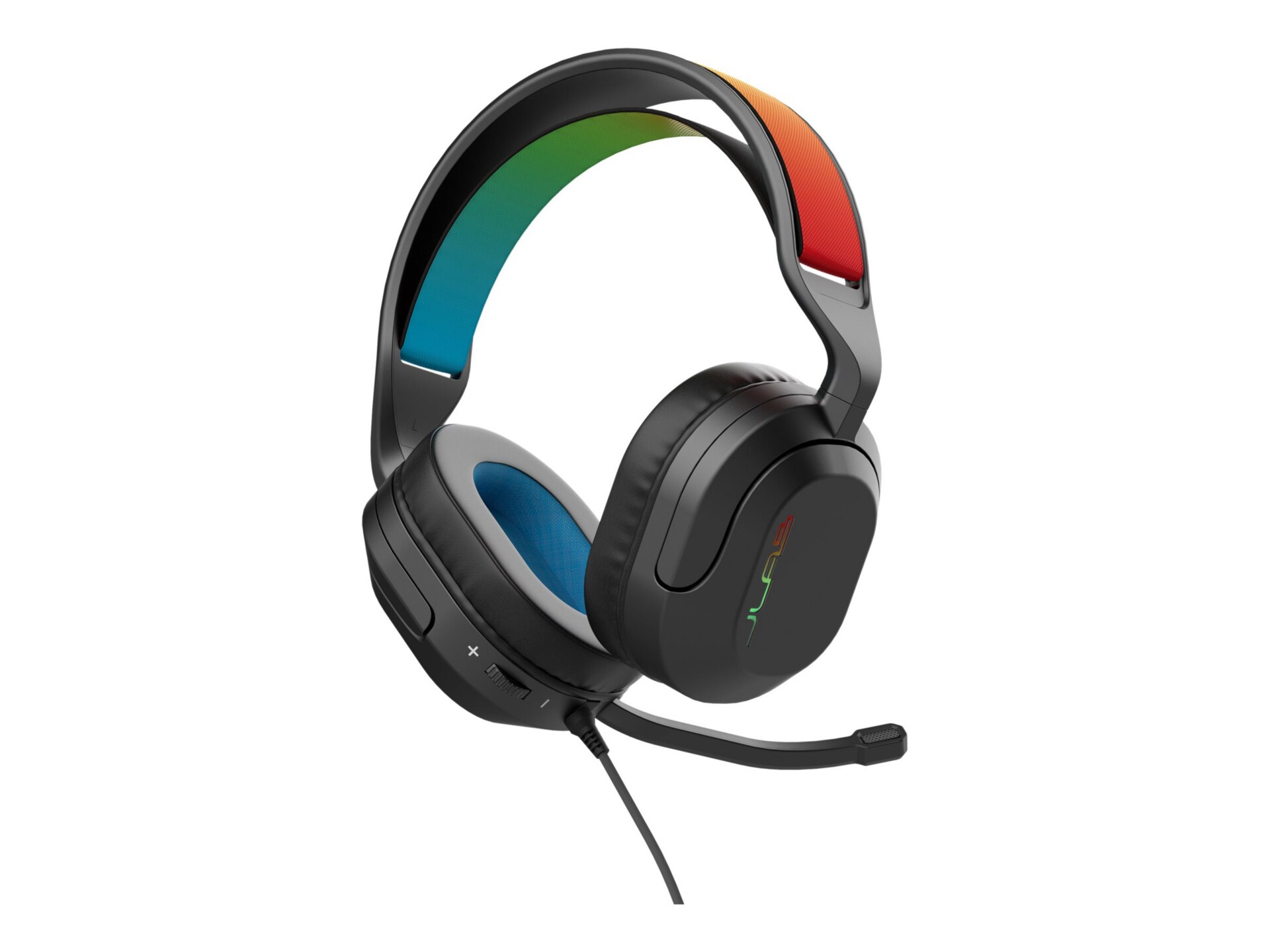 Thumbnail 4 of 12 for JLab Nightfall Gaming Headset - Wired - Dual - With Mic - Black