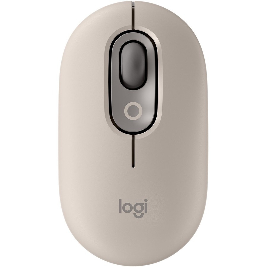 Logitech POP Mouse With Customizable Emojis - Mist - mouse - customizable e