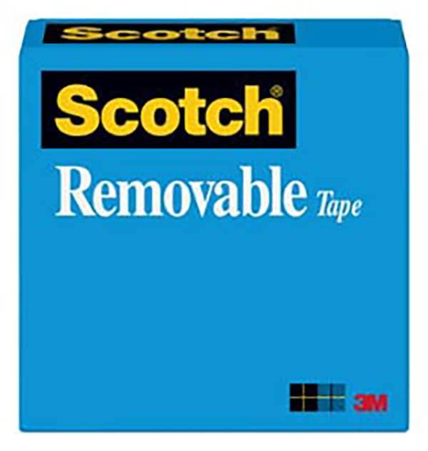 3M Scotch 3/4"x1296" Removable Magic Tape