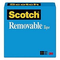 3M Scotch 3/4"x1296" Removable Magic Tape