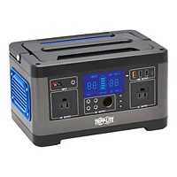 Tripp Lite Portable Power Station - 500W, Lithium-Ion (NMC), AC, DC, USB-A, USB-C, QC 3,0 - portable power station - 500