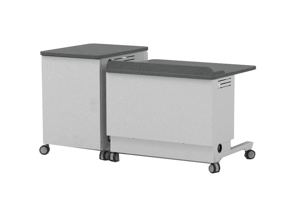 Spectrum Freedom One eLift Lectern with 39" Equipment Rack