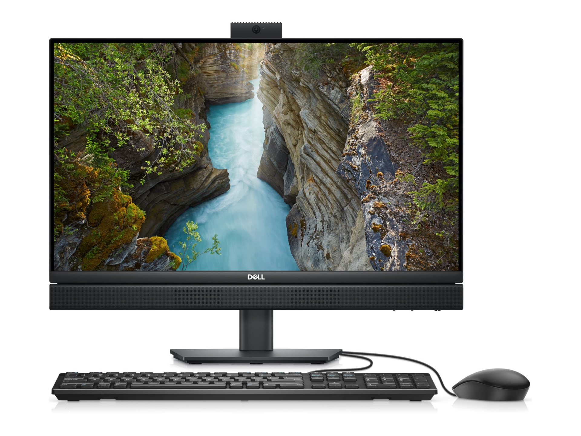 Thumbnail 2 of 9 for Dell OptiPlex 7410 All In One - all-in-one Pentium Gold G7400T 3.1 GHz - 8 GB - SSD 256 GB - LED 23.81"