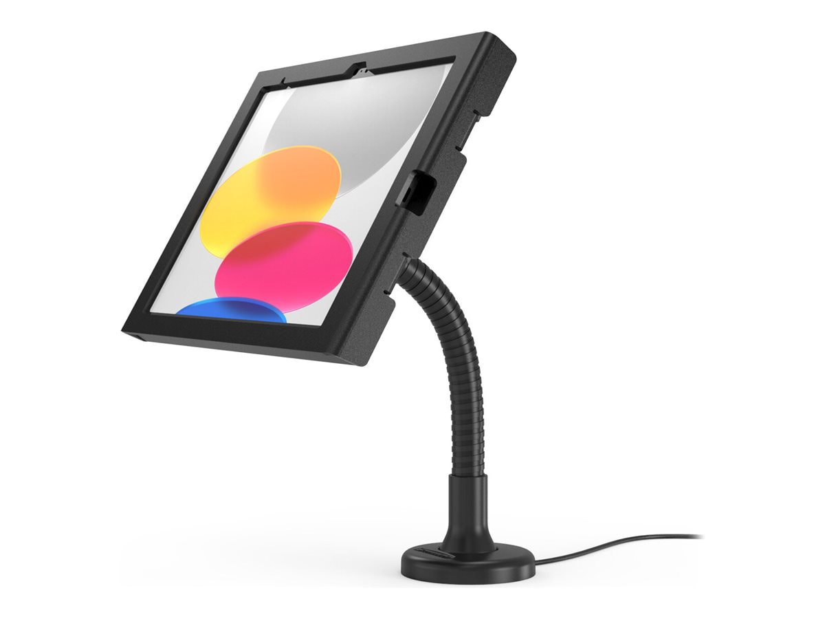 Compulocks iPad 10.9" 10th Gen Swell Enclosure Flex Arm Mount stand - for tablet - swell enclosure - black