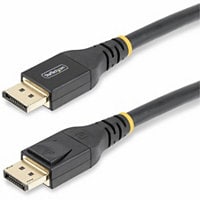StarTech.com 50ft (15m) VESA-Certified Active DisplayPort 1.4 Cable, DP8K w