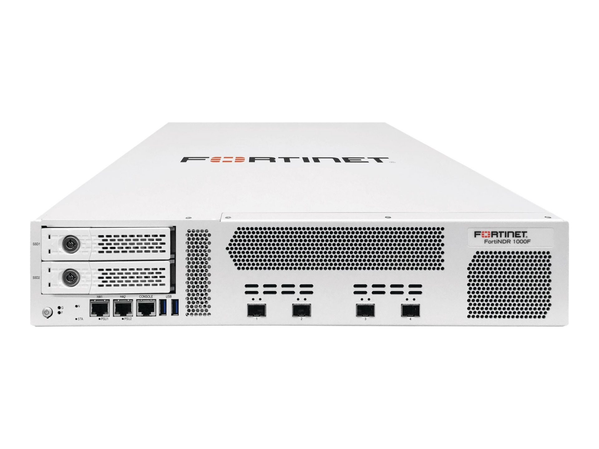 Fortinet FortiNDR 1000F - security appliance - with 1 year FortiCare Premium support with NDR and ANN updates & baseline