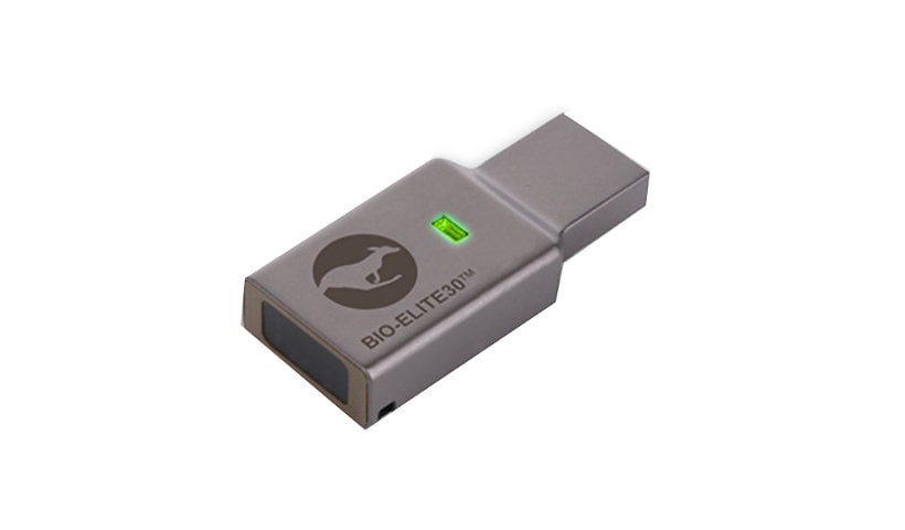 Kanguru Defender Bio-Elite30 64GB Fingerprint Hardware Encrypted USB Flash Drive