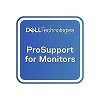 Dell Upgrade from 3Y Basic Advanced Exchange to 3Y ProSupport for monitors - extended service agreement - 3 years -